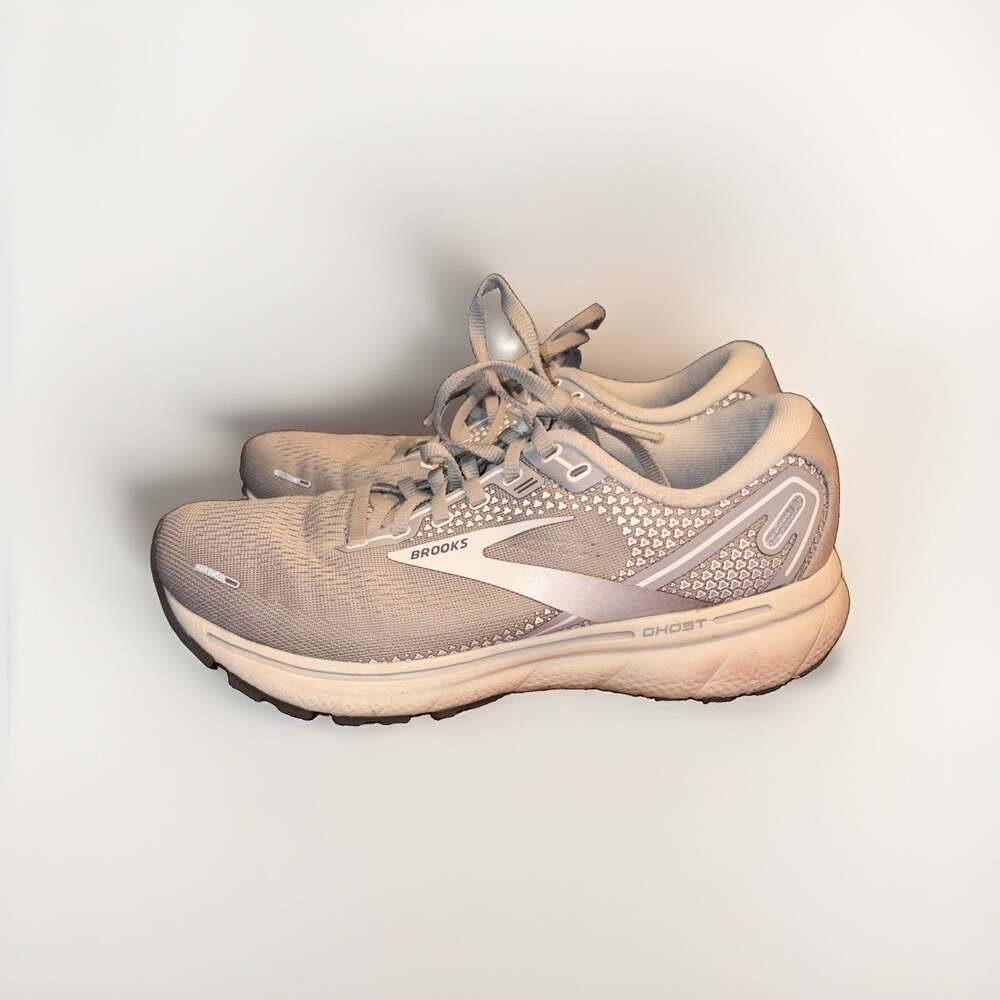Brooks Ghost 14 Women’s Size 8 B Gray Athletic Running Shoes 1203561B089